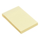 Блок с липким краем, 51×76 мм, 80 листов, пастель, жёлтый - Фото 3