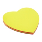 Блок с липким краем, «Сердце» 50 листов, флуоресцентные 5 цветов - Фото 4