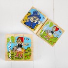 Кубики детские «Герои сказок» деревянные, 9 деталей - Фото 5