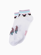Носки для девочки KAFTAN «Мышка», набор 4 пары, размер 14-16 (3-5 лет) 6854873