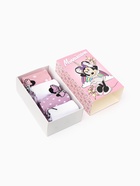 Носки для девочки KAFTAN «Мышка», набор 4 пары, размер 14-16 (3-5 лет) 6854873