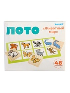 Лото «Животный мир» 6 карточек  (артикул 789443)  большой выбор товаров оптом и в розницу по низким ценам с доставкой