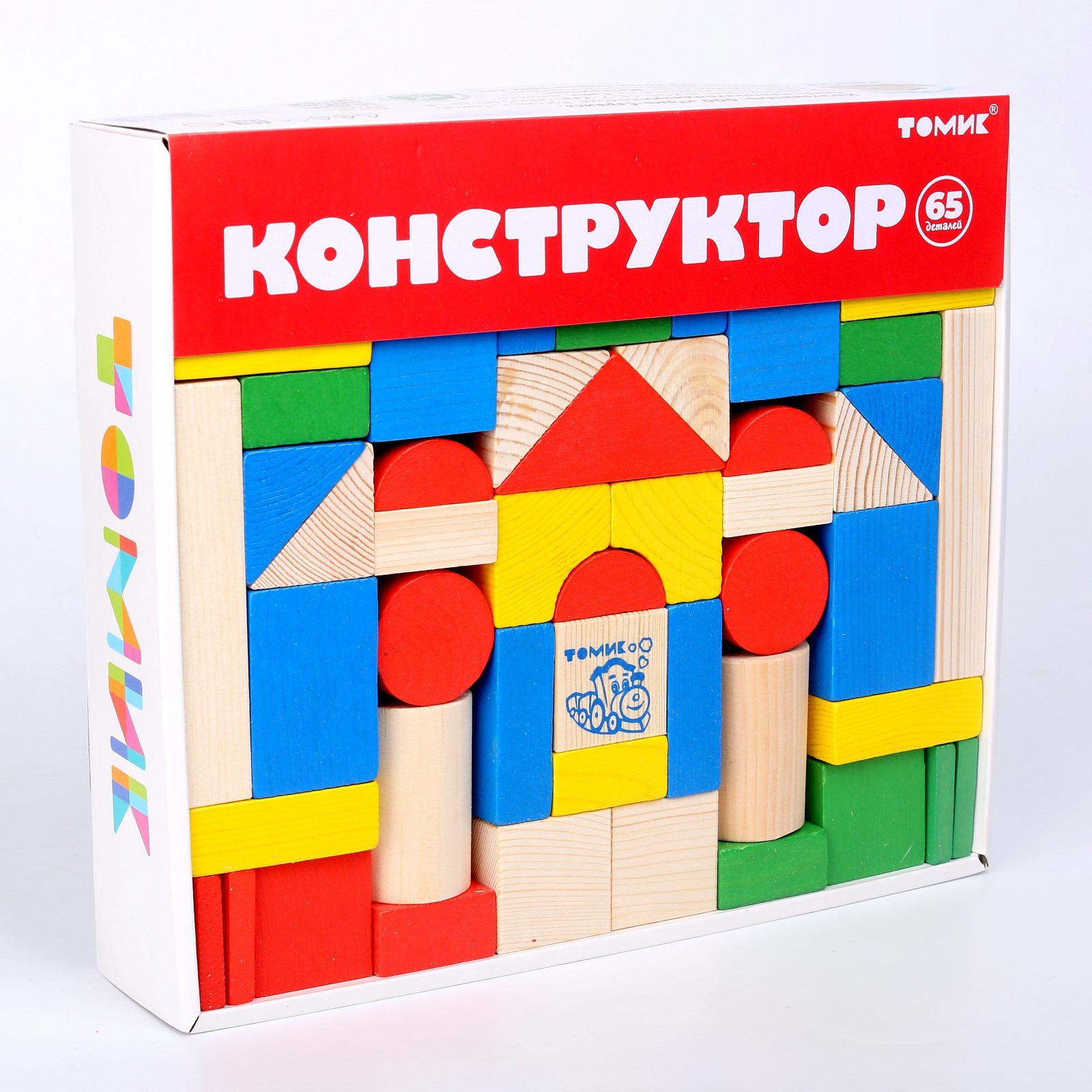 Томик деталей. Конструктор Томик 65 деталей. Конструктор Томик деревянный 65. Томик конструктор «цветной» 65. 6678-65 Конструктор "цветной" (65).