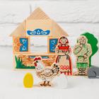 Конструктор деревянный «Сказки. Курочка Ряба», 17 деталей - Фото 7