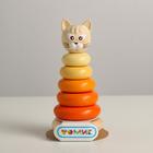 Пирамидки «Цветные» Котёнок, 7 элементов - фото 9526236