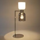 Настольная лампа Tandem, 2x60Вт E27, цвет никель - Фото 2