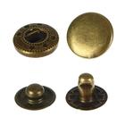 Кнопка 1.2 см, цвет золото, упаковка 100 штук - Фото 2