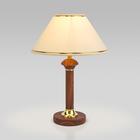 Настольная лампа Lorenzo, 1x40Вт E27, цвет орех, золото - фото 296704419