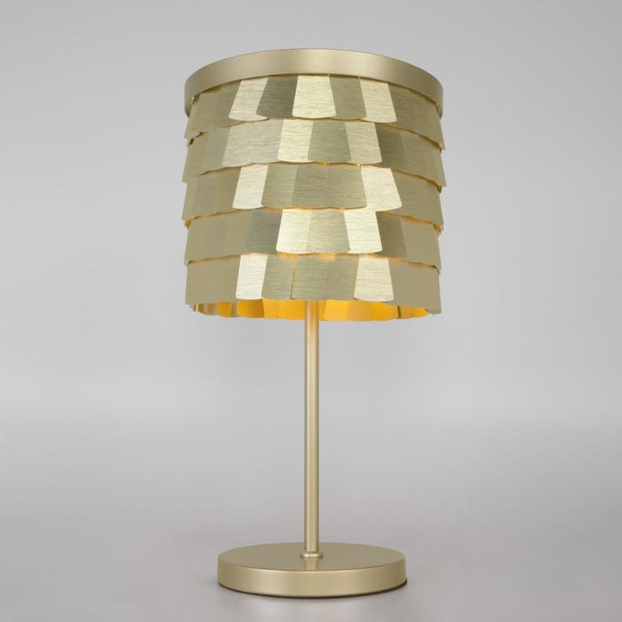 Настольная лампа Corazza, 4x60Вт E14, цвет шампань - Фото 1