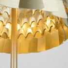 Настольная лампа Corazza, 4x60Вт E14, цвет шампань - Фото 3