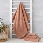 Полотенце махровое Экономь и Я 50*90 см, мокко 100%хл, 360 г/м2 - фото 28132254