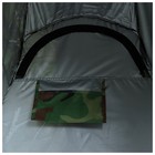 Палатка туристическая Maclay, самораскрывающаяся, для душа, 120х120х195 см, цвет хаки - фото 9963985