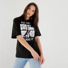 Футболка «Bad girls» Злодейки oversize, цвет чёрный 6487510 - фото 10848461