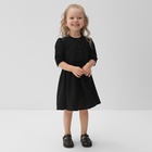 Платье для девочки MINAKU: Cotton collection, цвет чёрный, рост 152 см - Фото 2