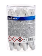 Ручка-корректор ErichKrause Techno White Ergo, 12 мл, с металлическим наконечником 789534 - фото 14667740