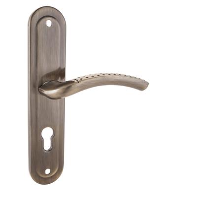 Комплект ручек «АЛЛЮР» 132-1 55 мм AB, цвет античная бронза