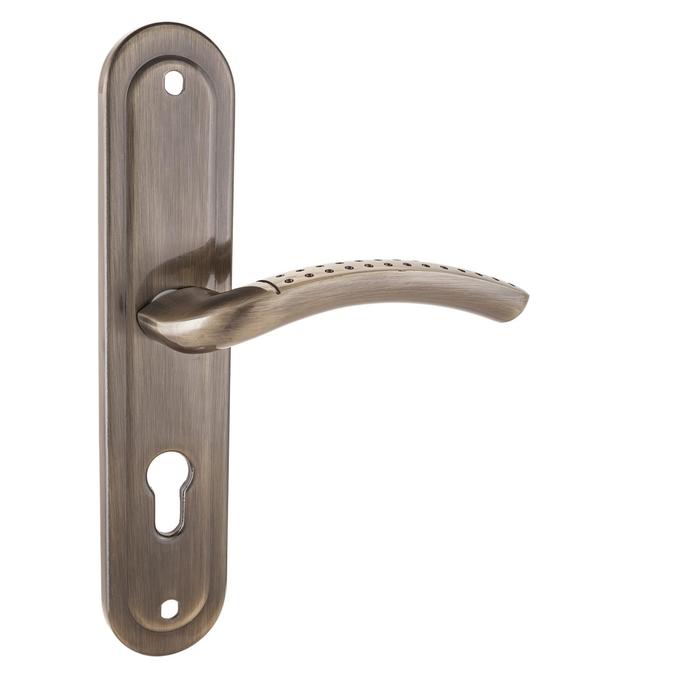 Комплект ручек «АЛЛЮР» 132-1 55 мм AB, цвет античная бронза - Фото 1