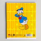 Тетрадь в клетку 48 л., картонная обложка, «Дональд Дак» - Фото 4
