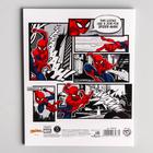 Тетрадь в клетку 48 л., картонная обложка, «Человек-паук» - Фото 3