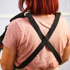 Рюкзак кенгуру «Сидим и лежим», цвет красный - фото 24410001