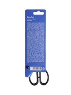 Ножницы ErichKrause Standard, 19 см, двойная заточка, нержавеющие лезвия, ударопрочный пластик, блистер, чёрные - Фото 12