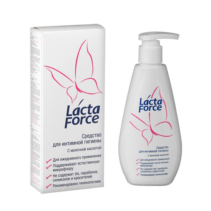 Средство для интимной гигиены 911 Lactaforce с молочной кислотой, 200 мл - Фото 1