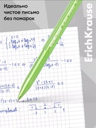 Ручка шариковая ErichKrause R=301 Spring Stick, узел 0.7 мм, синяя, МИКС - Фото 5