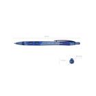 Ручка шариковая автоматическая XR-30, узел 0.7 мм, чернила синие, резиновый упор, длина линии письма 1000 метров - Фото 2