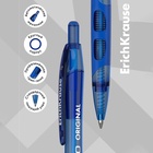 Ручка шариковая автоматическая ErichKrause XR-30, узел 0.7 мм, чернила синие, резиновый держатель, длина линии письма 1000 метров - Фото 3