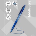 Ручка шариковая автоматическая ErichKrause XR-30, узел 0.7 мм, чернила синие, резиновый держатель, длина линии письма 1000 метров - Фото 4