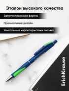 Ручка шариковая ErichKrause. Megapolis Concept, автоматическая, синий стержень, узел 0.7 мм, резиновый упор - Фото 2