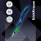 Ручка шариковая автоматическая Megapolis Concept, резиновый упор, узел 0.7 мм, чернила синие, длина линии письма 1000 метров - Фото 8