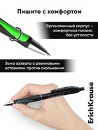 Ручка шариковая ErichKrause. Megapolis Concept, автоматическая, чёрный стержень, узел 0.7 мм, резиновый упор, МИКС - Фото 2