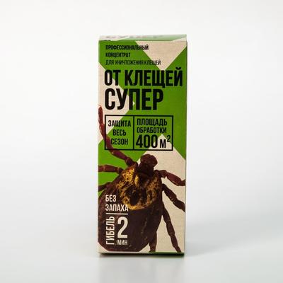 Концентрат от клещей «Супер», в коробке, 80 мл