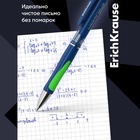 Ручка гелевая ErichKrause MEGAPOLIS GEL, узел 0.5 мм, чернила синие, длина линии письма 500 метров - Фото 4
