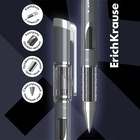 Ручка гелевая ErichKrause Megapolis Gel, чернила чёрные, узел 0.5 мм, длина линии письма 500 метров - Фото 3
