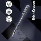 Ручка гелевая ErichKrause Megapolis Gel, чернила чёрные, узел 0.5 мм, длина линии письма 500 метров - Фото 4