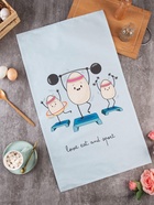 Кухонное полотенце пасхальное «Этель» Love eat and sport, 40×73 см, 100% хлопок, саржа 190 г/м² - Фото 3
