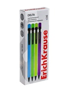 Карандаш механический ErichKrause «Delta», НВ, грифель d=0.5 мм, трёхгранный, в коробке, микс - Фото 3