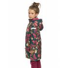 Пальто для девочек, рост 98 см, цвет изумрудный - Фото 3