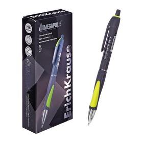 Карандаш механический ErichKrause. Megapolis Concept, толщина грифеля 0.5 мм, НВ, резиновый упор  (артикул 789617)  большой выбор товаров оптом и в розницу по низким ценам с доставкой