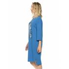 Платье женское, размер XS, цвет синий - Фото 2