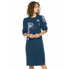 Платье женское, размер S, цвет тёмно-синий - Фото 2
