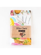 Набор кухонных полотенец Доляна «Воздушный шар», 35×60 см-2 шт., 100% хл 5511237