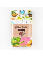 Набор полотенец кухонный Доляна «Пасхальные забавы» 35×60 см-4 шт., 100% хлопок 5511238