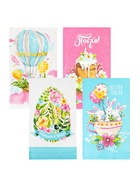 Набор полотенец кухонный Доляна «Пасхальные забавы» 35×60 см-4 шт., 100% хлопок - Фото 3