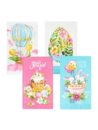 Набор полотенец кухонный Доляна «Пасхальные забавы» 35×60 см-4 шт., 100% хлопок - Фото 4