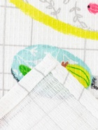 Полотенце Доляна «Чаепитие» 35×60 см, 100% хлопок, вафля 160 г/м² 5511240