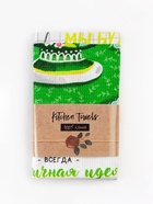 Набор кухонных полотенец Доляна «Чаепитие», 35×60 см-2 шт., 100% хлопок, вафля 160 г/м² 5511241