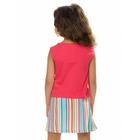 Комплект из футболки и юбки для девочек, рост 86 см, цвет малиновый - Фото 2